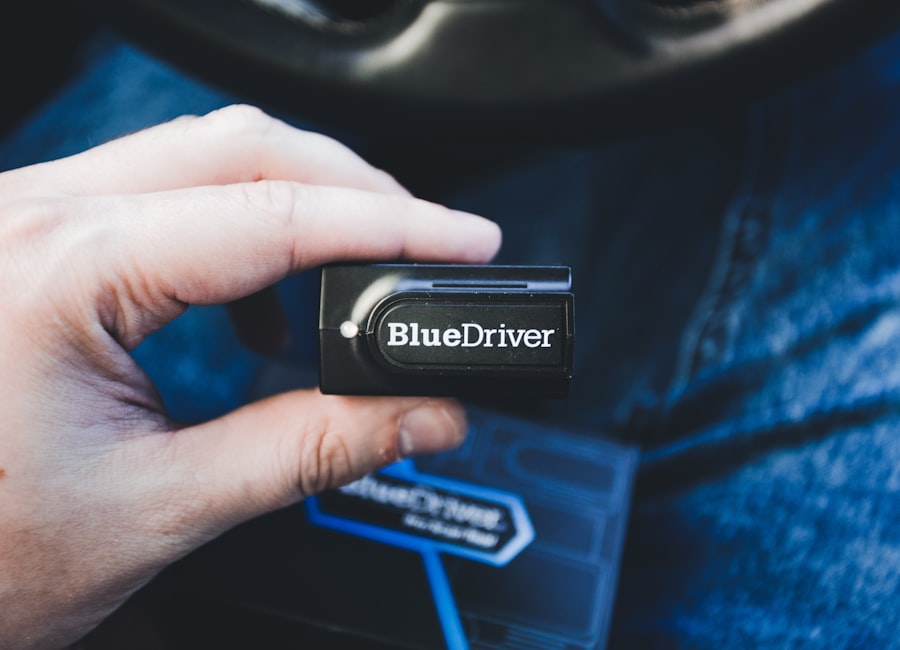 OBD2 scanning tool used for vehicle diagnosis